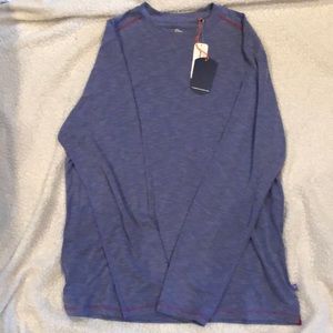 Blue long sleeve men’s Tommy Bahama shirt
